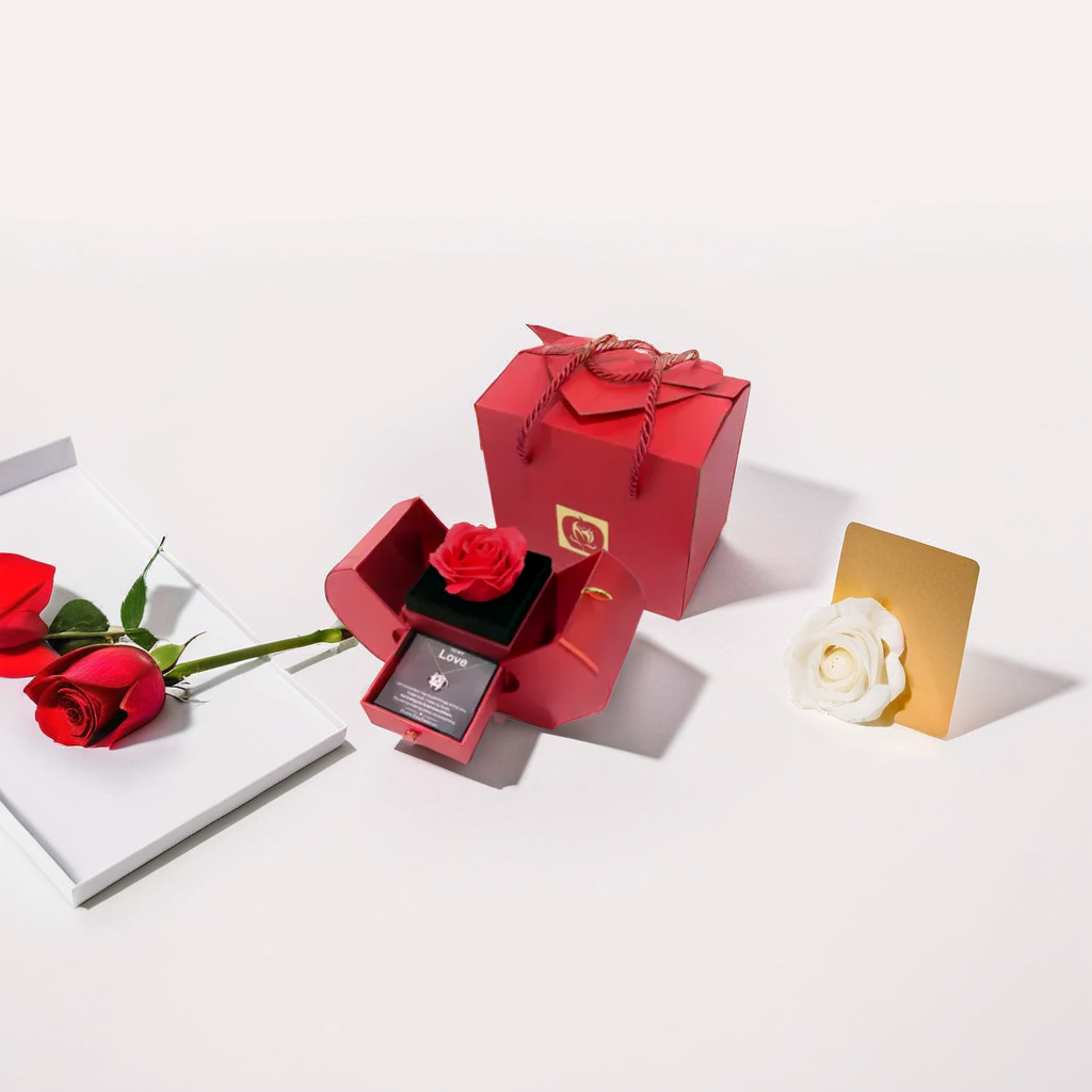 Luxury Rose Gift Box - Een Geschenk van Liefde